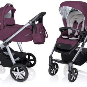 Stroller Baby Design HUSKY “34BORDEAU” 2 in 1