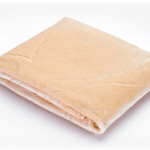 Sensillo Gentle Velvet Blanket 80x100cm – beige