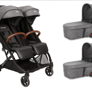X-lander Stroller for twins X-DOUBLE Gray